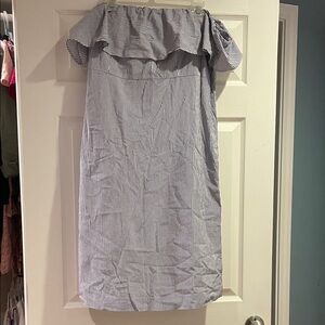 Banana Republic Black and White Striped Garment